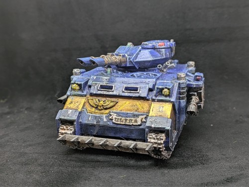 795 Predator Annihilator Ultramarines Primogénitos Marines Espaciales 40k Bien Pintado - Imagen 4 de 11