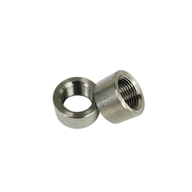 Two (2) Stainless Steel M18*1.5 Thread Nut Bung Exhaust Pipe Bung