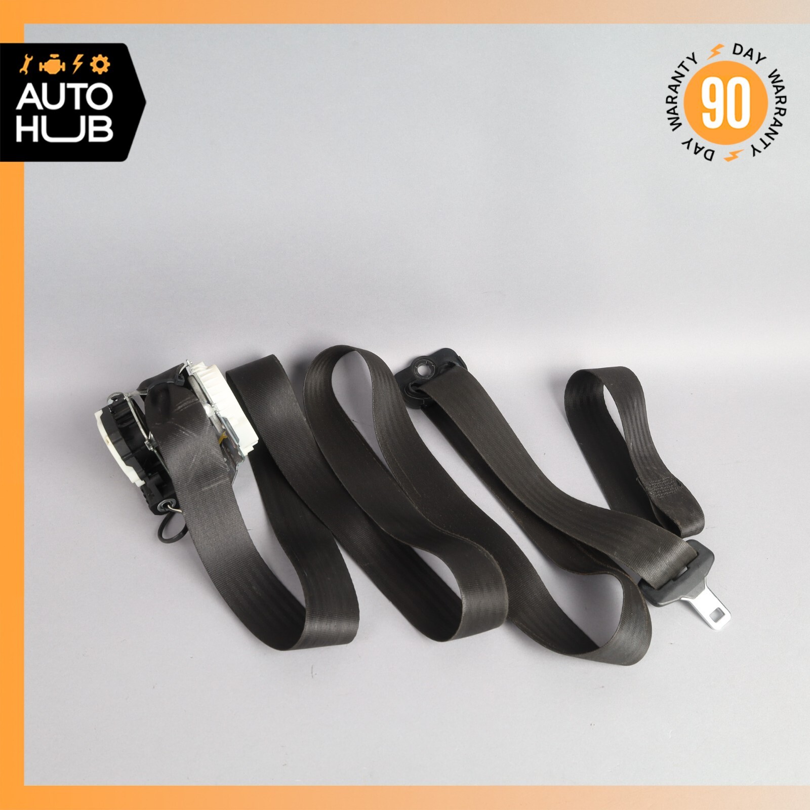 08-19 Maserati GranTurismo M145 Front Left Driver Side Seat Belt Black OEM