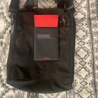 Tumi Shoulder Bag/Nylon/Blk/Plain/22117DH | eBay