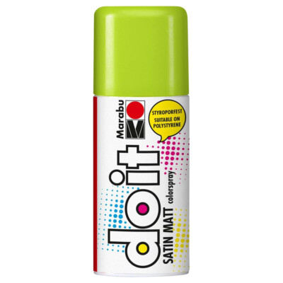 Marabu Sprühfarbe do it SATIN MATT Limette Grün Colorspray Spray Dose Farbspray