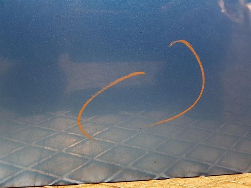 2012-2018 W176 MERCEDES A-CLASS FRONT DOOR RH DRIVER SIDE BLUE 5 DOOR HATCHBACK - Picture 5 of 17