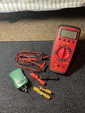 Amprobe 34XR-A True RMS Digital Multimeter: 1000V on DC and AC max count 3,999