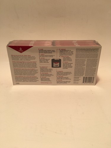 Iomega Zip 100MB Disk 10 Pack formatted for PC - Brand New & Sealed  - Picture 2 of 5