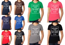 Personalized Shirts, Custom T-Shirts Design Women's Your Logo Here Shirt