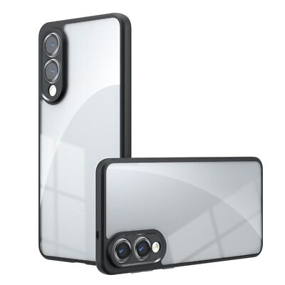 Für Samsung Galaxy S25 Edge Armor Design TPU PC Hybrid Schutz Hülle Transparent