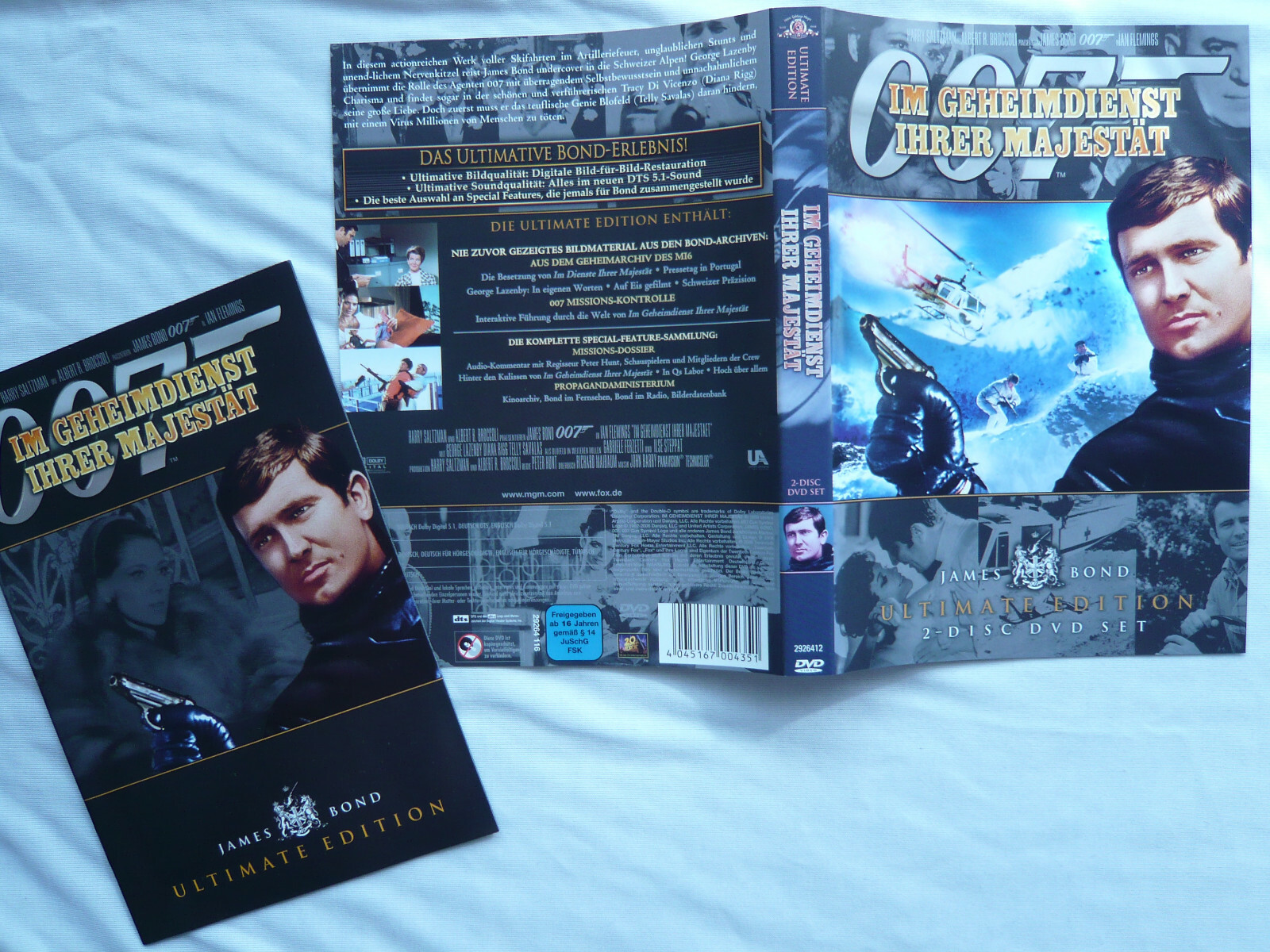 James Bond 007 Im Geheimdienst Ihrer Majestat Ultimate Edition Neuauflage 2007 Gunstig Kaufen Ebay