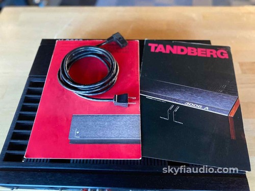 Tandberg 3006A Amplificatore a stato solido vintage - Completo - Foto 7 di 13