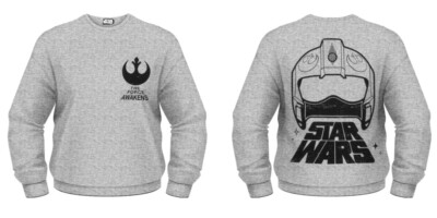 Star Wars - The Force Awakens - X-Wing Fighter Helmet Sweatshirt Unisex Size S PHM