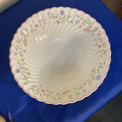 Johnson Brothers Summer Chintz Salad Serving Bowl 10