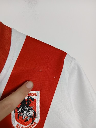 Signed NRL St George Illawarra Dragons 2013 Jersey Reebok Rugby League Shirt - Bild 14 von 22