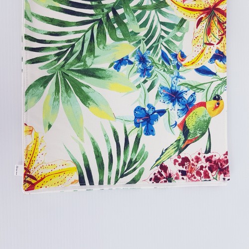 Handmade Decorative Table Runner Bright Tropical Flying Bird Print 148cm x 32cm - Picture 9 of 15
