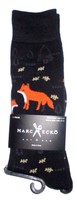 Mens Marc Ecko Wolf Black Socks (shoe Size 6-12) Mens Marc Ecko Wolf Black Socks (shoe Size 6-12)