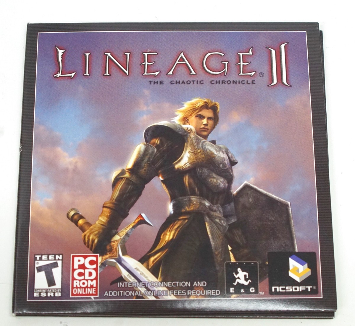 Lineage II - The Chaotic Chronicle for PC CD ROM 2 Disk Set