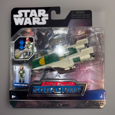 Star Wars Micro Galaxy Squadron Resistance A-Wing Light Armor