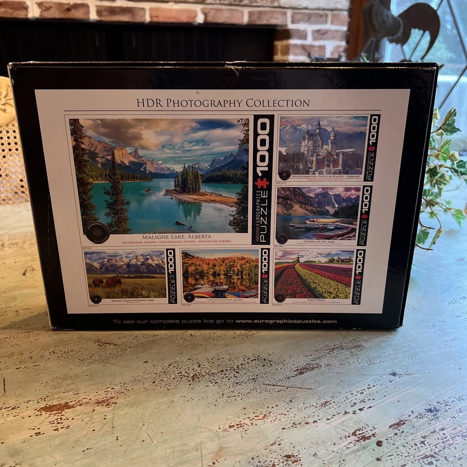 1000 Piece Puzzle - Neuschwanstein Castle Eurographics Puzzle New Sealed - Image 4 of 4