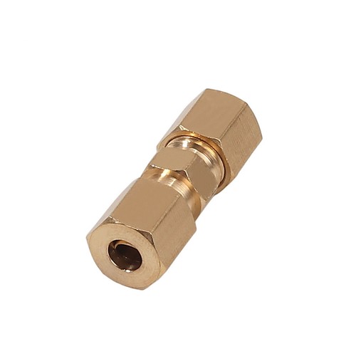 5x Brass Compression Pipe Line Joint Connector Coupler Brake Lines Union 3/16 UK - Picture 7 of 10