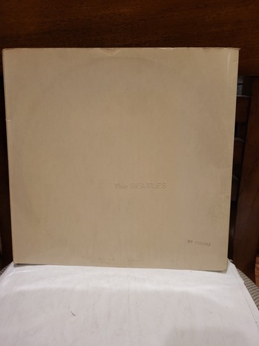 Beatles White Album 1968 UK Press 2LP Apple OG Serial #0500993 +Cards +Poster