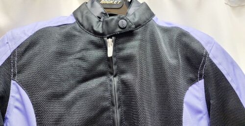 Chaqueta de motocicleta Joe Rocket Velocity 2 negra púrpura para mujer talla XL - Imagen 5 de 17