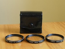 Calman 49mm Close Up Filter Set of 3 Filters Excellent Condition