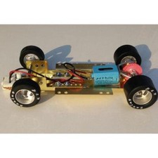 H R Racing HRCH05 Adjustable 1/24 Chassis Silicone tires Slot Car