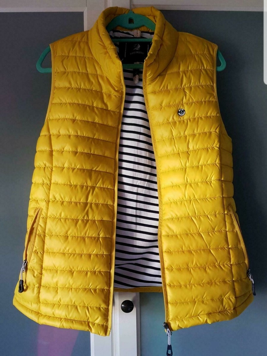 VOILE Damen Weste Neu und ungetragen Gelb Größe L