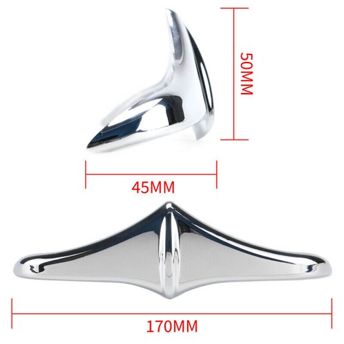 Rear Fender Tip Trim Accent Fit For Harley Electra Street Glide Road King SU - Picture 8 of 8
