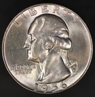 1956 WASHINGTON QUARTER /  FRESH FROM A COLLECTION-LOT 8255