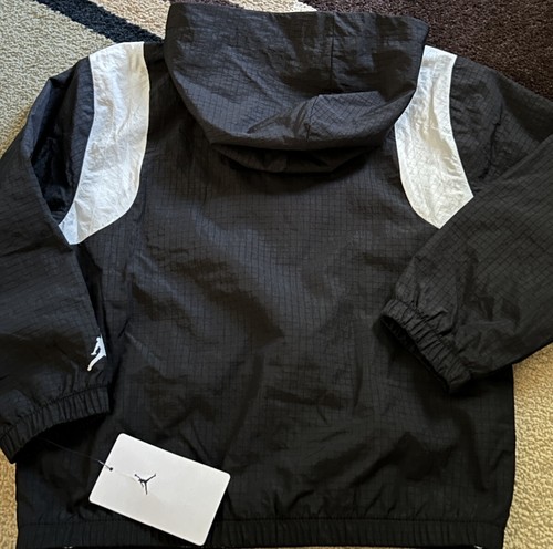 Nike Jordan MJ Flight MVP 1/2 Zip Hoodie Windbreaker Jacket Boys Size 7 NWT - Picture 6 of 14
