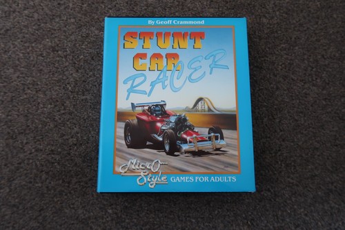 Stunt Car Racer By Micro Style ~ Original Boxed Amiga Game VGC - Afbeelding 2 van 8