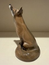 Royal Copenhagen Porcelain Fox Figurine 1475 Denmark Collectible