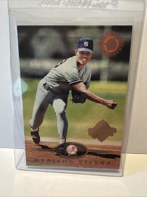 Mariano Rivera 1995 Stadium Club #592 Super Team World Series RC, Rookie Card SP