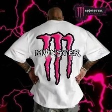 Men's Monster Energy Sweater Sweat Suit Black Multicolor Design 2026 T-shirt