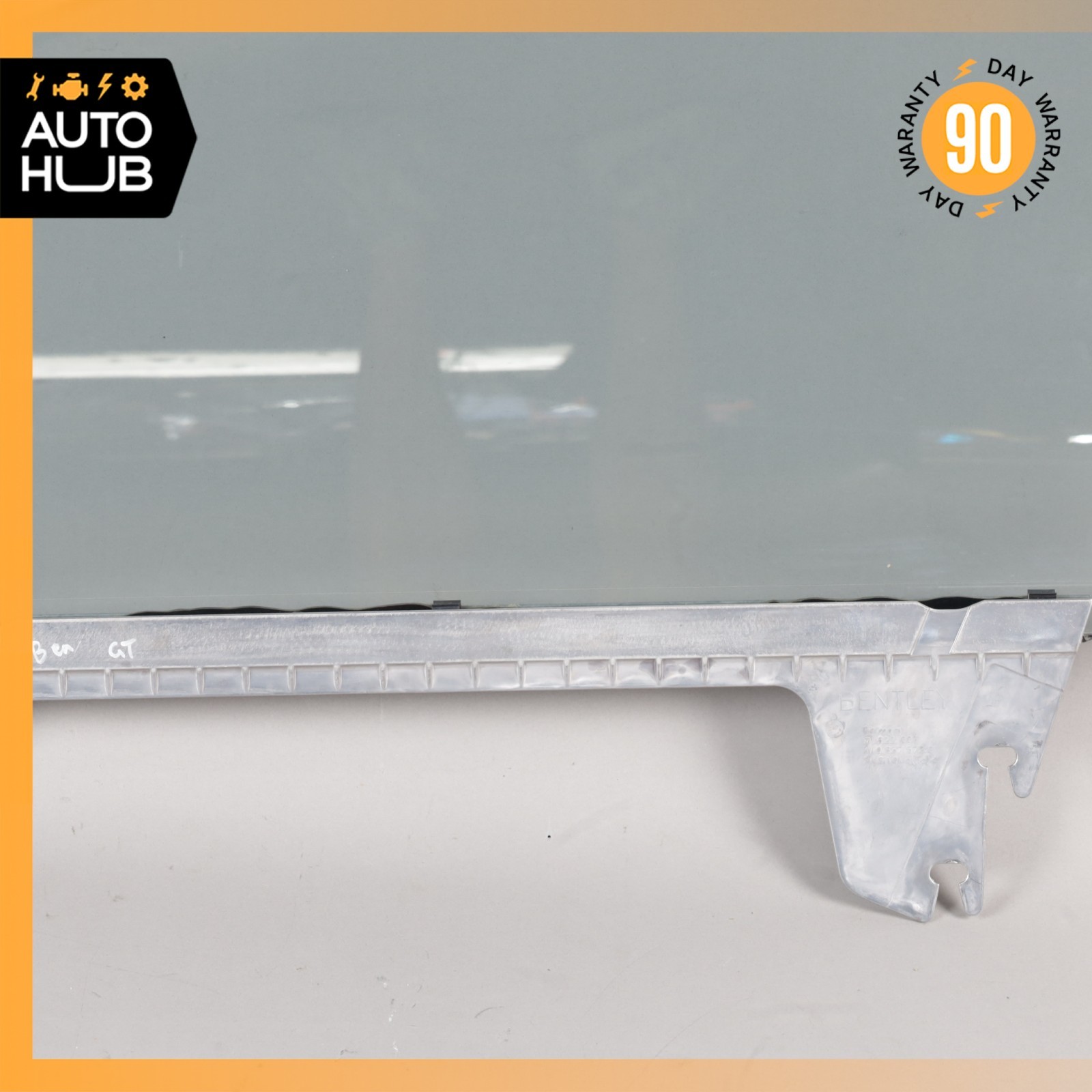 03-10 Bentley Continental GT Coupe Front Right Door Window Glass OEM 87k