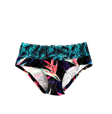 Victoria's Secret PINK Lace Trim Hipster Panty Dark Palm