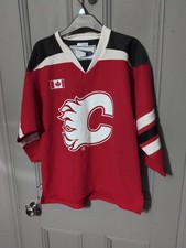 Calgary Ice Hockey Jersey Force Size Large Youths Pit To Pit 18 #13