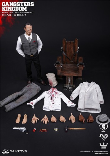 Figura de acción limitada DAMTOYS Gangsters Kingdom Heart A Billy 1/6 nueva en stock - Imagen 1 de 14