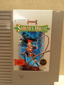 Castlevania II NES Nintendo Authentic Original 3-Screw Cartridge Only