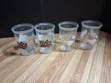 Vintage Jelly Jar 4" Retro Juice Glass