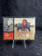 1962 Topps - Yale Lary #56 Detroit Lions