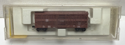 KADEE Z-SCALE MICRO-TRAINS MTL 13808-2 T&P TEXAS & PACIFIC 40' STOCK CAR #22225 | Zustand: Used