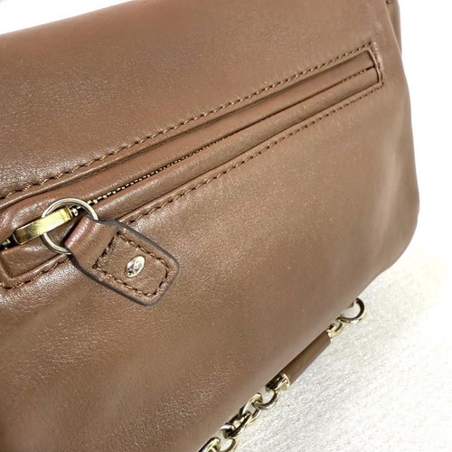 Anya Hindmarch Leather Crossbody Bag Brown Women's Shoulder Bag Authentic - Picture 10 of 20
