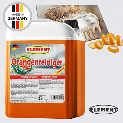 Orangenreiniger 5L Konzentrat Allzweckreiniger Fleckentferner Orangenöl Fettl