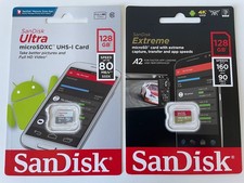 Action Cameras and Drones New 128 GB TF Extreme Ultra Cards Memory Capacity
