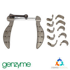 Genzyme Vascular Retractor & Clamp Set Transplant Vascular Surgery 11 pieces