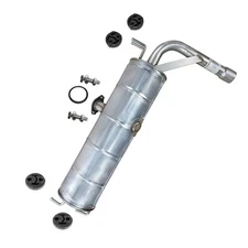 Stainless Steel Exhaust Rear Muffler Tail Pipe fits: 2004-2005 Toyota Rav4 2.4L