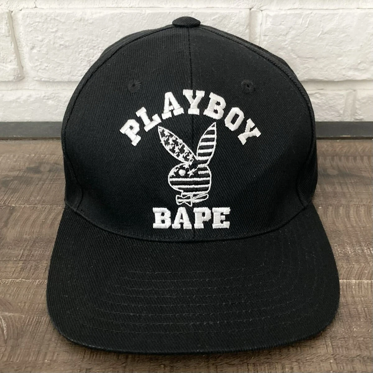 A BATHING APE ✕ PLAYBOY snapback cap エイプ A Bathing Ape Snapback Hats for Men for sale | eBay