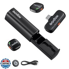 GODOX C01 KIT2 Wireless Microphone, 48kHz/24-bit Professional Lav