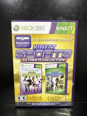 Kinect Sports Ultimate Collection Microsoft Xbox 360, 2012 Game - 2 Discs 