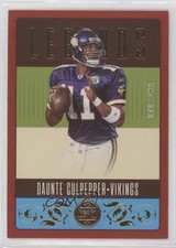 2023 Panini Legacy Legends Red 70/299 Daunte Culpepper #110 1u6